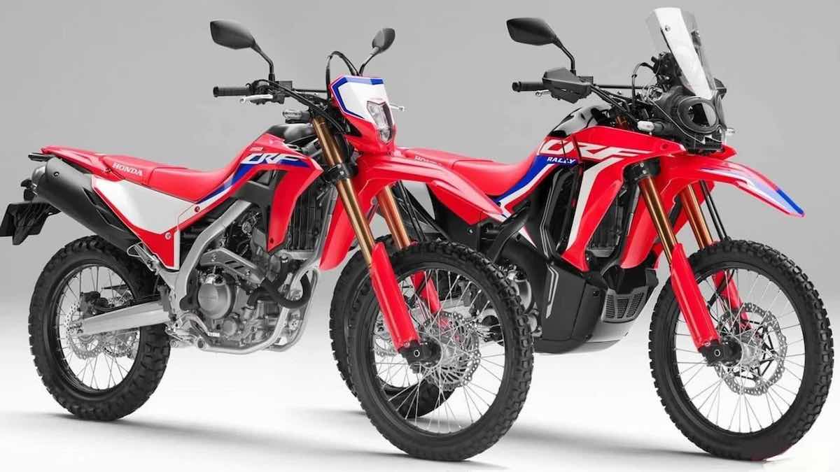 girl motorcycle honda crf250 l rally