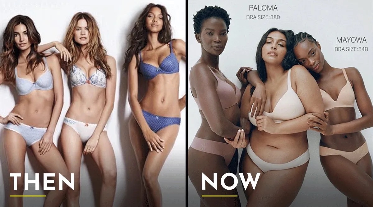 Victorias Secret новые и старые модели