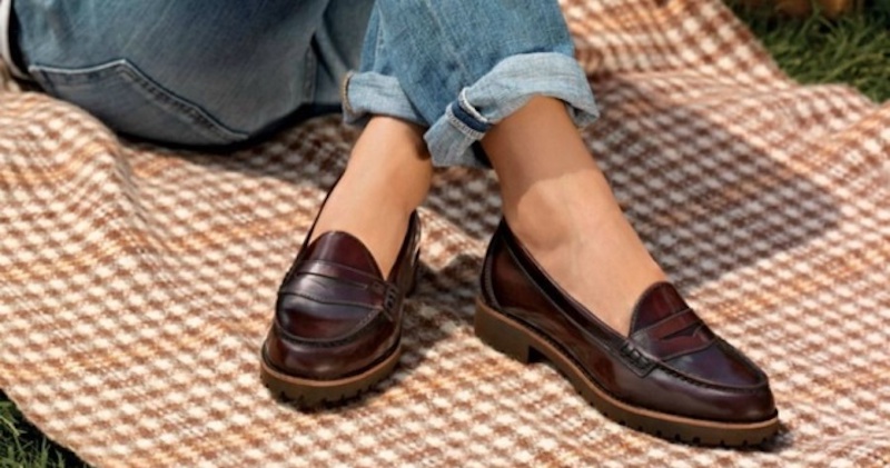 женские лоферы