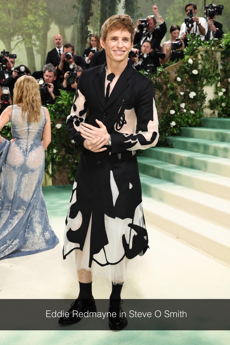 eddie redmayne met gala 2024