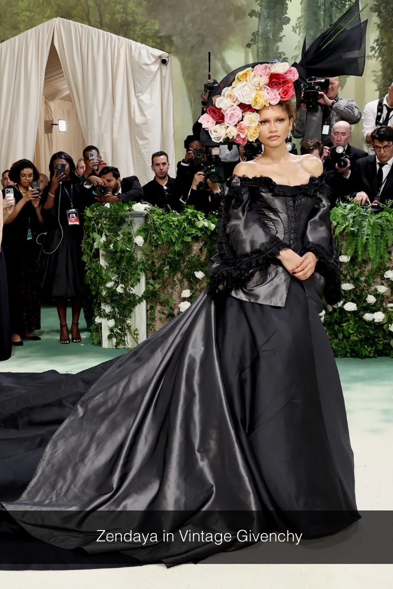 zendaya givenchy met gala 2024