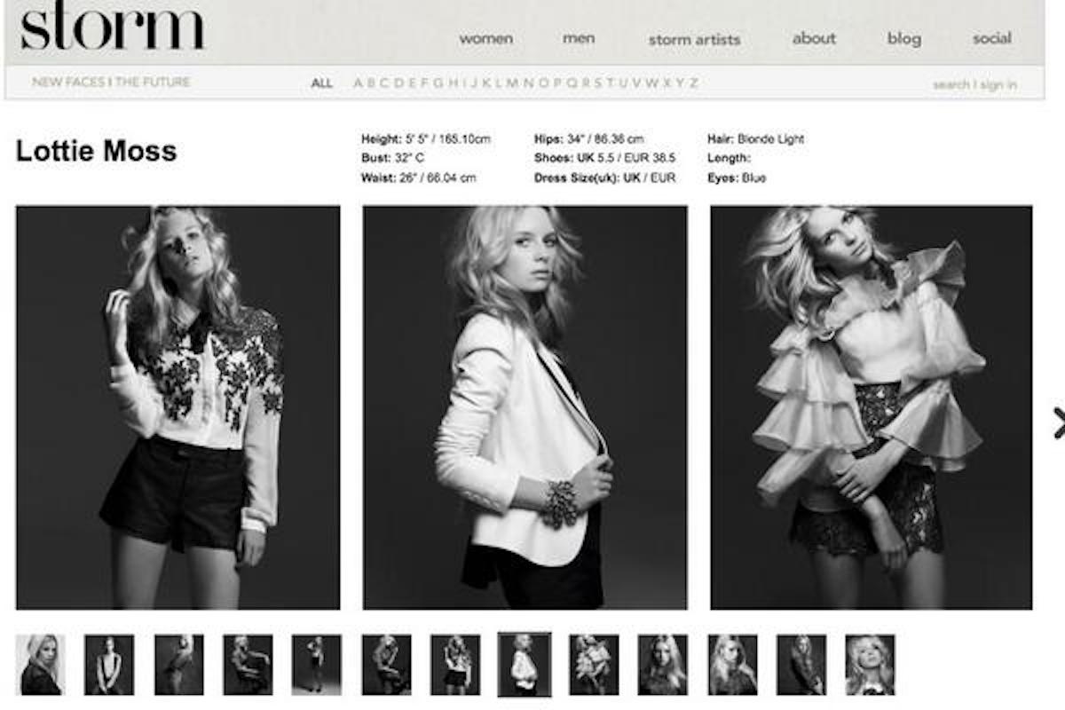 famous modeling agencies Storm Model Management