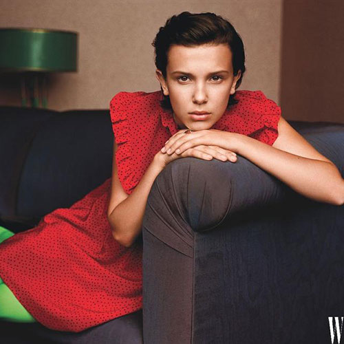 Millie Bobby Brown models 2017