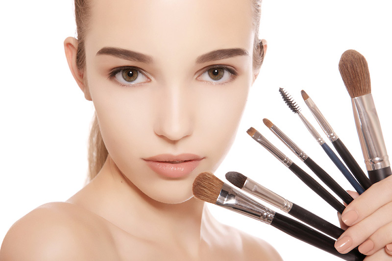 kids fashion models school makeup